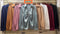 Collar Down Pearl Embedded Long Sleeves Satin Tops